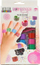 Set unazash për kalamaj Atelier Glamour Pop Rings, plastikë me shkëlqim, shumëngjyrëshe