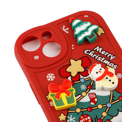 Fotroll për telefon TECH TIME Christmas Edition Cherry Red, IP11PRO