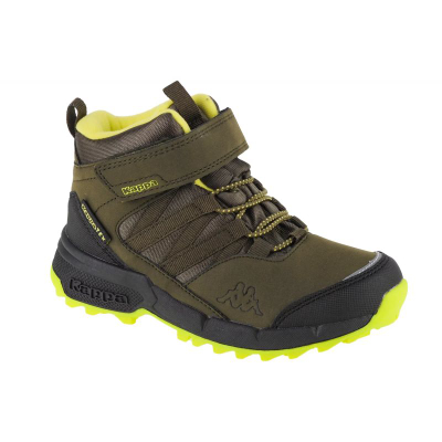 Këpucë dimri për çuna Kappa Thabo Tex K 260897K-3133, lëkurë sintetike, jeshile