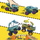 Set ndërtimi Mattel MEGA Hot Wheels Wrex Boneyard, Monster Trucks, lodër për kalamaj, shumëngjyrësh