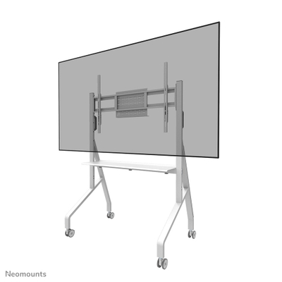 Stendë dyshemeje për TV Neomounts FL50-525WH1, 55"-86", me rrota, e bardhë