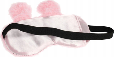 Maskë gjumi Sleeping Mask Eye Band Pink Bunny, me rrip elastik, me lepurush rozë