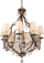 Kandiler Netlighting Marcella, 8 llamba, E27, bronz