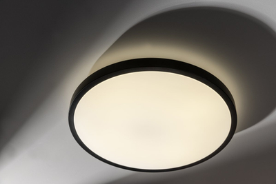 Llambë tavani LED ATOLL, 32W, 3000K, e zezë