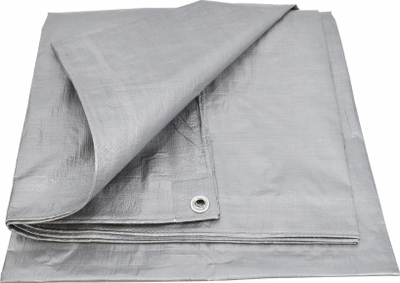 Çarçaf mbulues AWTOOLS Silver Tarp, 6x12m, 120g m2, ngjyrë argjendi