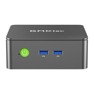 Mini PC GMKtec G3S, Intel N95, 8GB RAM, 256GB SSD, gri i errët