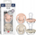 Memë qetësuese Bibs De Lux Silicone, 0-36m, 2 copë, shumëngjyrëshe