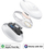 Gjetës çelsash Silver Monkey TAG Locator, Bluetooth 5.2, IPX67, i bardhë