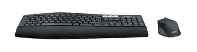 Set tastierë dhe maus Logitech MK850, QWERTZ Gjerman, Bluetooth, 2.4GHz, e zezë