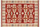 Qilim kilim boho, 200 x 300 cm, lesh edhe pambuk, shumëngjyrësh me pupla