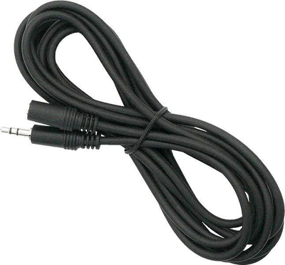 Аудио продолжен кабел без марка, 10m, 3.5mm стерео, црн