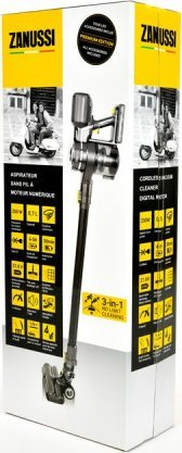 Fshesë me korrent pa kabllo Zanussi RVC20, 30 min punë, 0.7L, e zezë