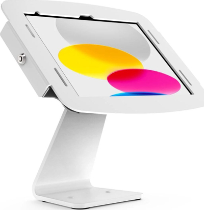Mbajtëse tavoline Compulocks Space Enclosure, për iPad 10.9" Gen 10, rrotulluese, e bardhë