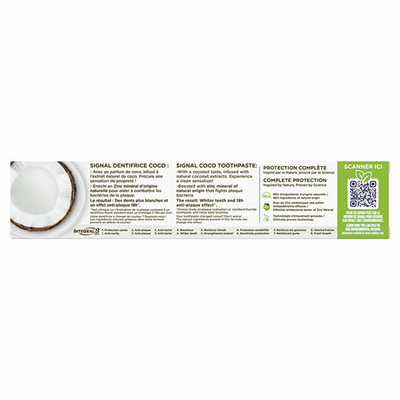 Pastë e dhëmbëve Signal Natural Elements Integral 8 Coco White kSG085, 75 ml