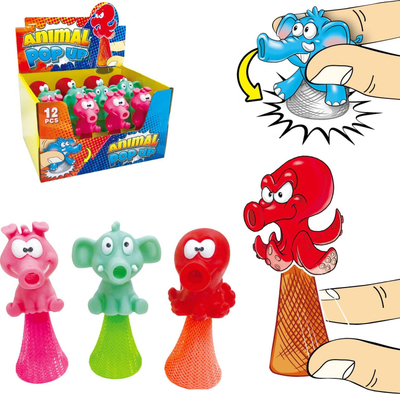 Lodër kërcyese me drita Trifox Jumping Glowing Animals, MIX