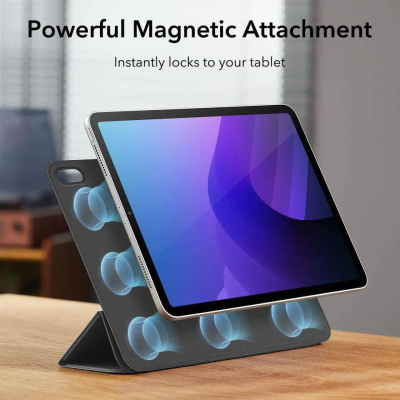 Mbrojtëse ESR Rebound Magnetic Case për iPad 10/11(A16), e zezë