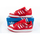 Këpucë sport adidas Forum Low CL U, lëkurë natyrale, të kuqe