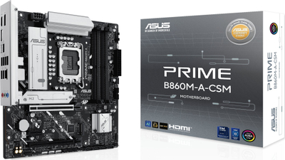 Pllakë amë ASUS PRIME B860M-A-CSM, Intel B860, DDR5, mATX