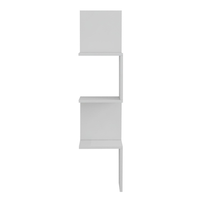 Raft këndor Illusion 25x25x105,4Hcm (HM8935.12), bardhë