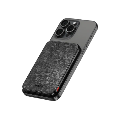 Powerbank SHARGE CarbonMag, 5000mAh, i zi
