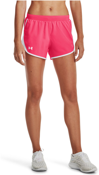 Pantallona të shkurtra sportive Under Armour Fly By 2.0, për femra, rozë