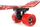 Skateboard SMJ UT-2206 Red Jungle, plastike, kushineta ABEC-7, i kuq