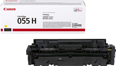 Toner Canon CRG-055H (3017C002), i verdhë