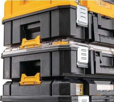 Kuti e veglave Dewalt TSTAK VI 2.0, e zezë