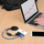 Adaptues USB C Tripp Lite U444-06N-DP-C, DVI, USB 3.0, PD, i bardhë