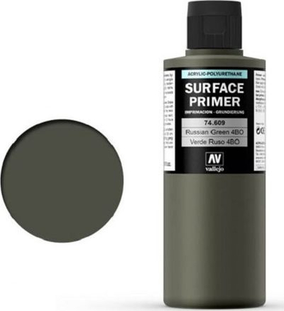 Primer poliuretani Vallejo Av Polyurethane 74609, 200ml, Russian Green