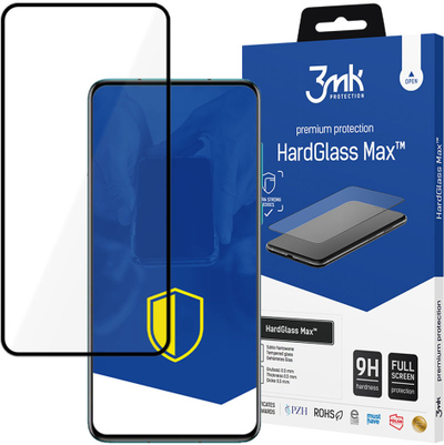 Mbrojtëse ekrani 3MK HardGlass Max, për Huawei P40 Pro Plus 5G, e zezë