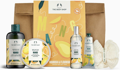 Set dhurate për trupin The Body Shop Mango, për lëkurë të thatë, erë mango