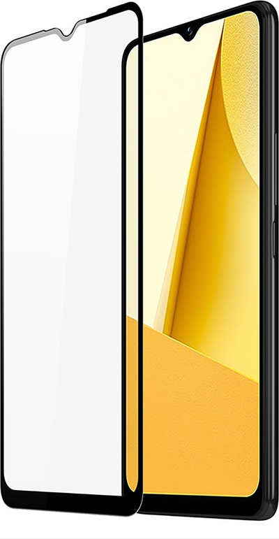 Заштитно стакло Dux Ducis 9D за Vivo Y16 Y02s, компатибилно со маска, црно