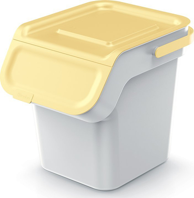 Set koshash riciklimi Keden Kaddi Q, 4x20L, filtër karbon aktiv, plastik gri shumëngjyrësh