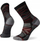 Çorape burra Smartwool Hike Light Cushion Crew, lesh merino, madhësia M, të zeza me dizajn