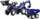 Traktor me pedale Falk New Holland, blu