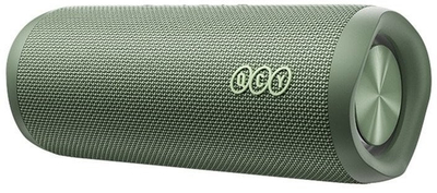 Портабилен Bluetooth звучник QCY SP7, IPX7, стерео, зелен