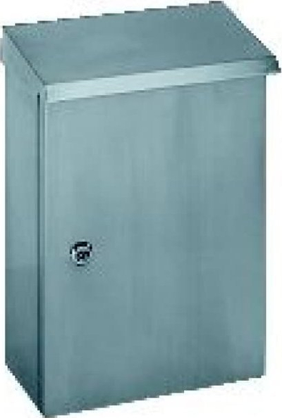 Mbulesë mbrojtëse Schneider Electric NSYTX2015, për dollap elektrik WM 200mm, thellësi 150mm, çelik inoks Scotch Brite