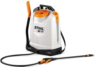 Прскалка за грб Stihl SG 71, професионална, пренослива, портокалова