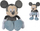 Lodër pelushi Nicotoy Disney Mickey Mouse, 35 cm, gri me blu
