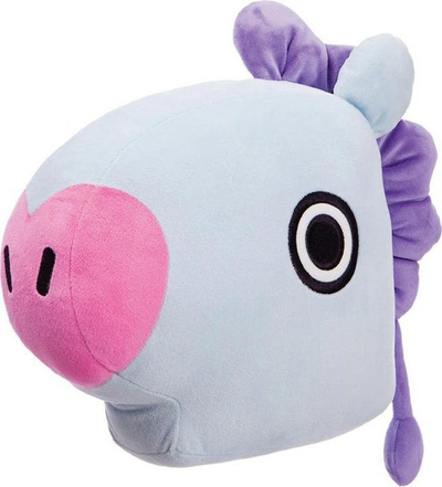 Jastëk pelushi HERMA BT21 MANG, 28cm, shumë i butë, shumëngjyrësh