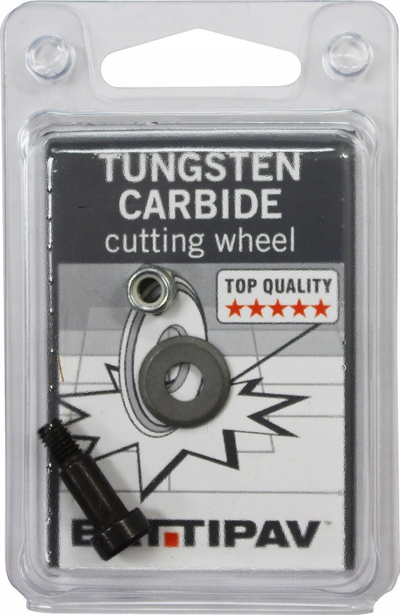 Rrotë prerëse Battipav Super Pro, tungsten karbid, Ø 22mm, gri