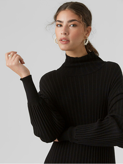 Fustan Vero Moda VMWIELD Slim Fit 10296782 Black