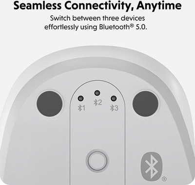 Глувче HYPER HS2100GL, Bluetooth, 2400 DPI, црно