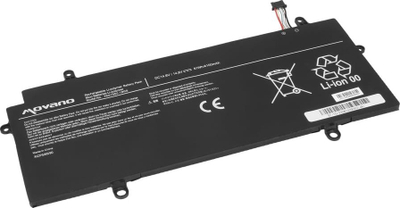 Bateri laptopi Movano për Toshiba Portege Z30 Z30-A Z30-B, Li-Pol, 7 pin, e zezë