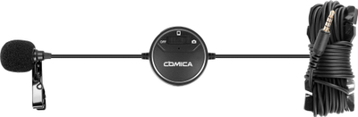 Mikrofon lavalier Comica SIG.LAV V03, 3.5mm, omnidireksional, i zi
