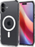 Mbështjellës telefoni Spigen Ultra Hybrid MagFit, për iPhone 15 6.1", transparent