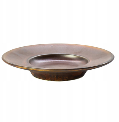 Pjaticë espresso Verlo Fire, porcelan, 13 cm, portokalli