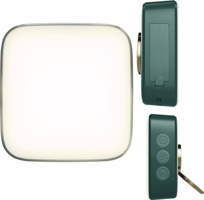 Lampe kampingu LED Newell Campina, 5200mAh, IP64, jeshile