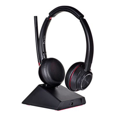Kufje Poly 8220 UC, Wireless, të zeza